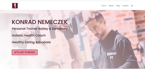 Personal Trainers Website