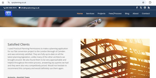 Architects website